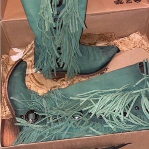 Liberty black boots size 6 1/2 worn TWICE